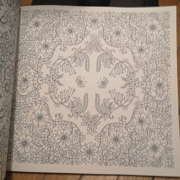 3/$20 World of Flowers Coloring Book - Picture 3 of 7